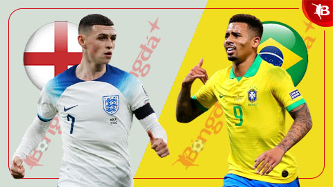 Bong88 – Soi kèo bóng đá Anh vs Brazil, 02h00 ngày 24/3: Đại thắng cho Tam sư