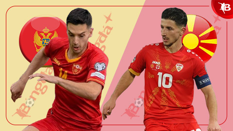 Bong88 – Soi kèo bóng đá Montenegro vs Bắc Macedonia, 00h00 ngày 26/3: Chờ mưa bàn thắng