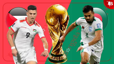 Bong88 – Soi kèo bóng đá Palestine vs Bangladesh, 01h30 ngày 22/3: Palestine cửa trên