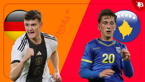 Bong88 – Soi kèo bóng đá U21 Đức vs U21 Kosovo, 00h00 ngày 23/3:  Thắng thêm lần nữa