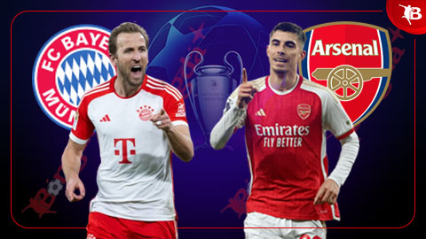 Bong88 – Soi kèo bóng đá Bayern vs Arsenal, 02h00 ngày 18/4: Hổ vẫn là hổ, mèo lại hoàn mèo