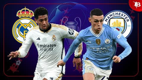 Bong88 – Soi kèo bóng đá Real Madrid vs Man City, 02h00 ngày 10/4: Tiệc bàn thắng ở Bernabeu